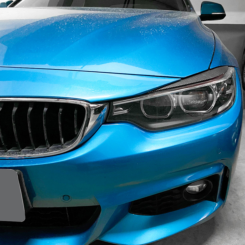 Suitable for BMW 4 Series F32 F33 F36 2014-2020 headlight eyebrow car stickers exterior modification