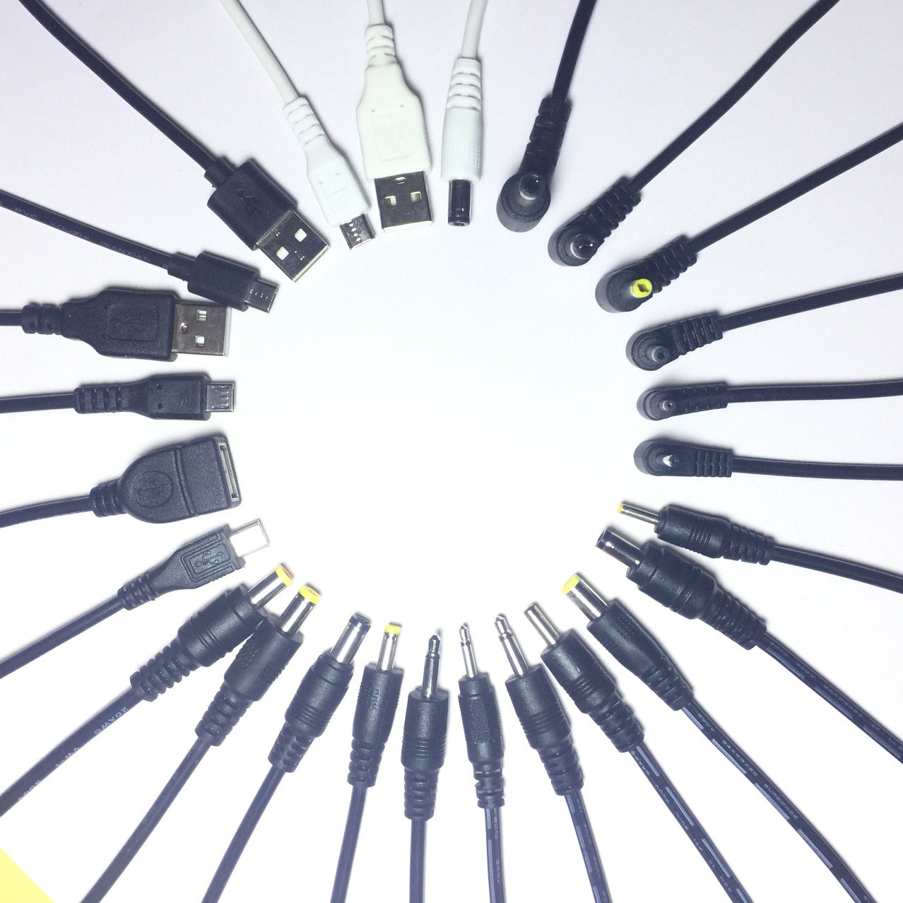 Manufacturer's Self-Sale Special Offer First-Class Pure Copper Power Adapter Cable Ready Supply Round Flat Dc Ac Multi-Specification Direct Sale