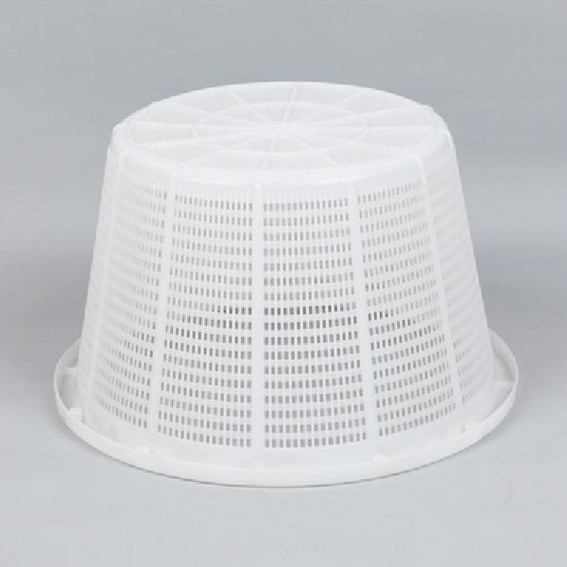 Ultra-Thick Mud Screw Basket Item Storage Basket Cold-Resistant and Heat-Resistant Vegetable Seafood Aquatic Transport Basket Plastic Box Round Basket New