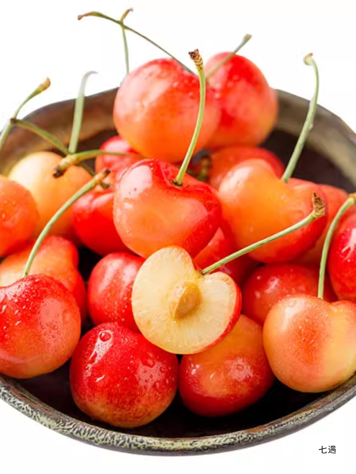 Chile Imported Rainier Cherries Fresh Fruit Rainier Yellow Large Cherries Sf Free Shipping