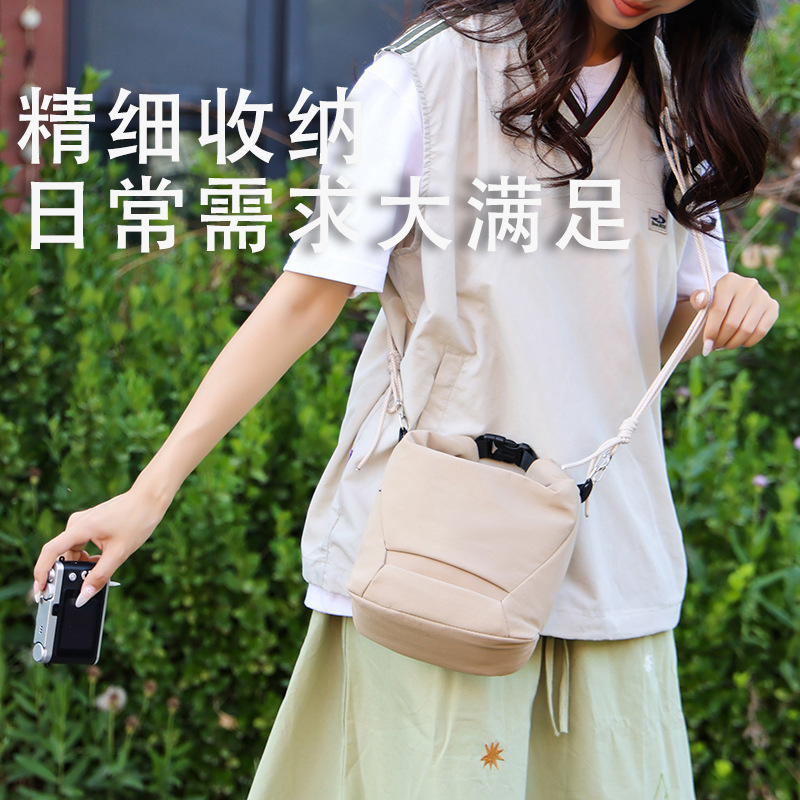 Yunjuan Camera Bag, Photography Bag, Shoulder Chest Bag, Universal Mirrorless Camera Protective Cover, Digital Camera Cross-Body Bag