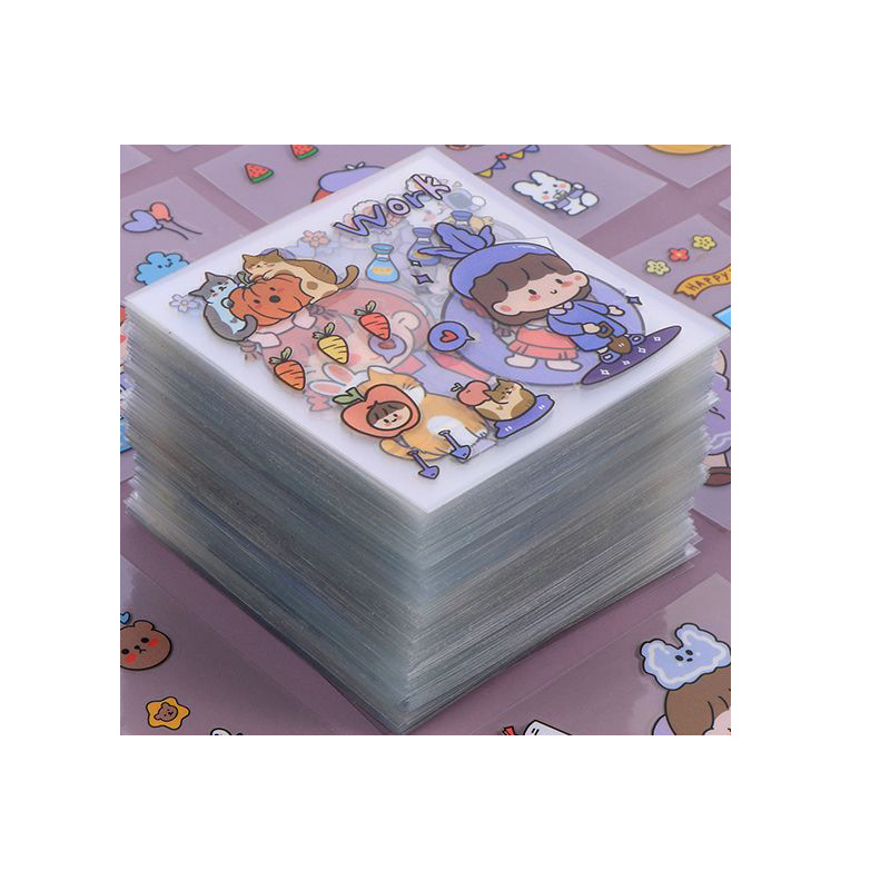 100 Pet Stickers, Handbook Stickers, Transparent Waterproof Cute Cartoons