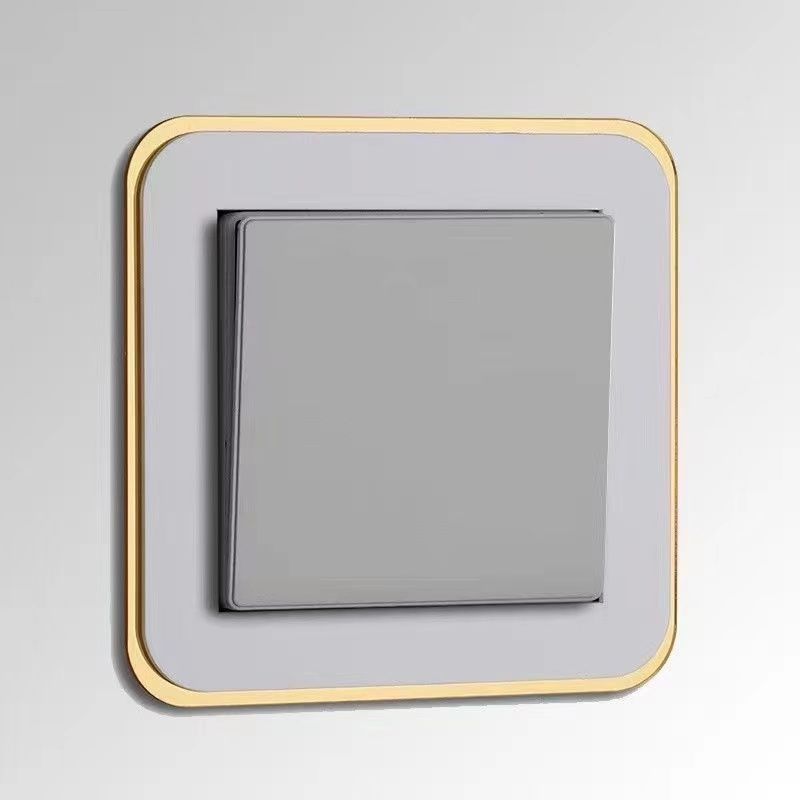 Стиль легкой роскоши простой узкий акриловый защитный чехол для выключателя декоративный чехол для дома