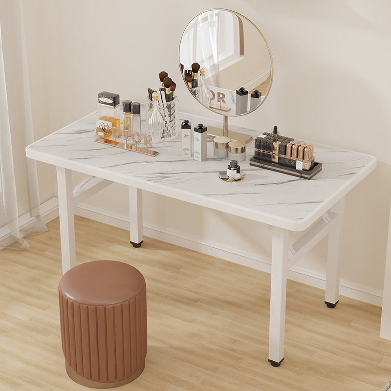 Double-Layer Folding Table Frame for Home Computer Desks, Simple Training Tables, Conference Long Table Frame, Simple Folding Table Leg Frame Wholesale