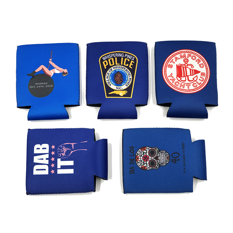 Beer can thermal insulation and cold preservation can cover 12oz neoprene protective cover Amazon diving cloth ice bag can