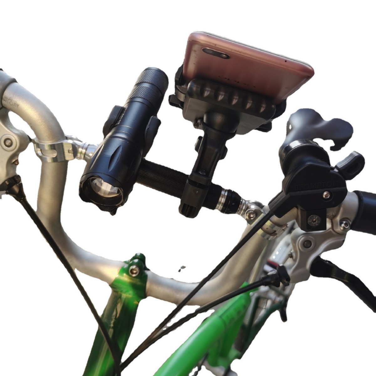 Малый тканевый держатель для лампы, подходит для складного велосипеда