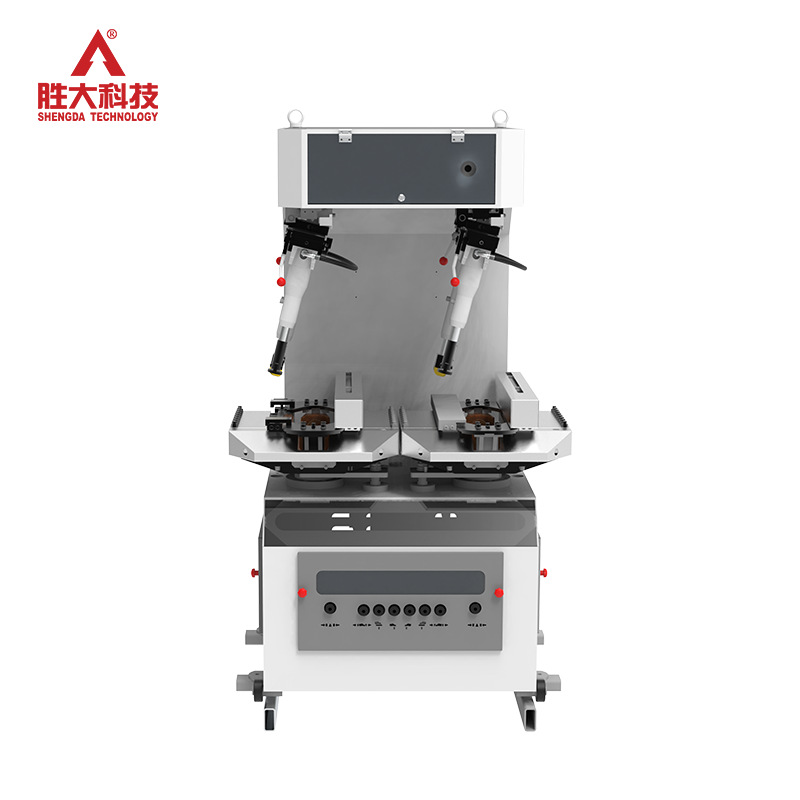 Shengda Technology Guangdong Automatic Balancing Design Intelligent Wall Data Interconnection Dual-Station Bottoming Machine Manufacturer Direct Sales