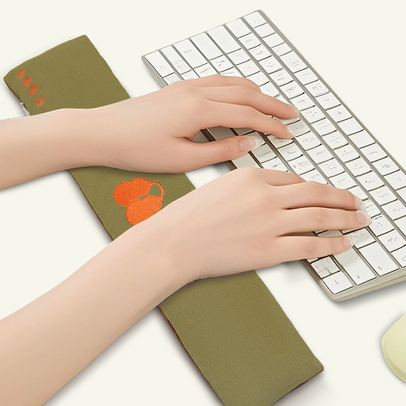 wormwood wrist pad keyboard hand-held moxibustion pad wrist protection for boys and girls wrist-held keyboard moxa velvet wrist pad mouse pad