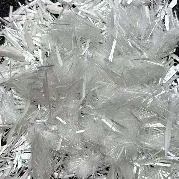 Fiberglass Chopped Strands Resin Reinforced Crack-Resistant and Wear-Resistant Building Waterproofing Engineering Fiber Short High-Purity Mineral