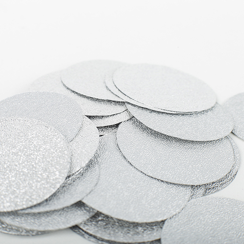 aluminum foil gasket pe glass plastic bottle cap pressure sensitive gasket foam food grade easy tear sealing film aluminum foil sealing paste