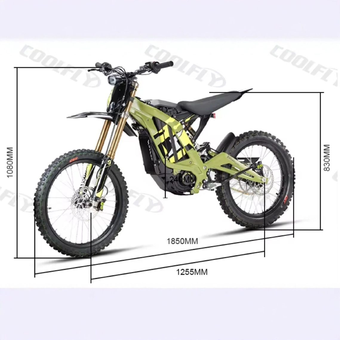 Электрический внедорожный мотоцикл Surron Light Bee X, двухколёсный