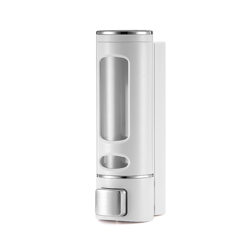 Cross-Border Single-Head Tea Cup Type 400ml Soap Dispenser Manual Push-Type Wall-Mounted Hand Sanitizer Machine Soap Dispenser Box