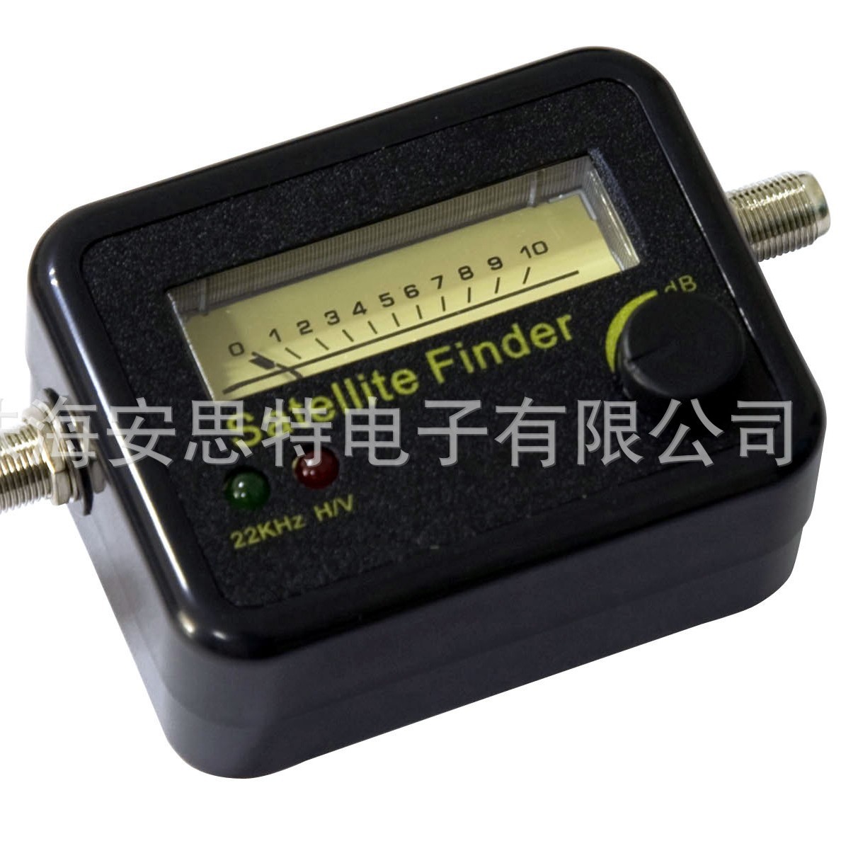 9502 White on Black Satellite Finder SAT Finder Satellite Finder