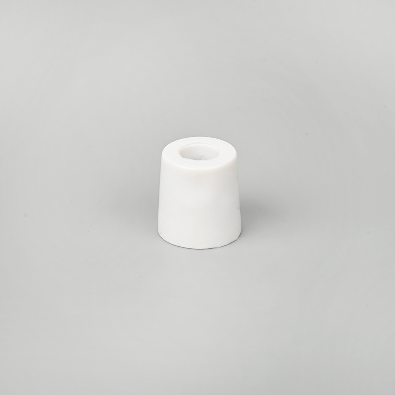 Spot Tapered Non-slip Wear-resistant PVC Machine Foot Pad Instrument Machine Chassis Increased with Screw Hole Gasket Machine Foot Pad