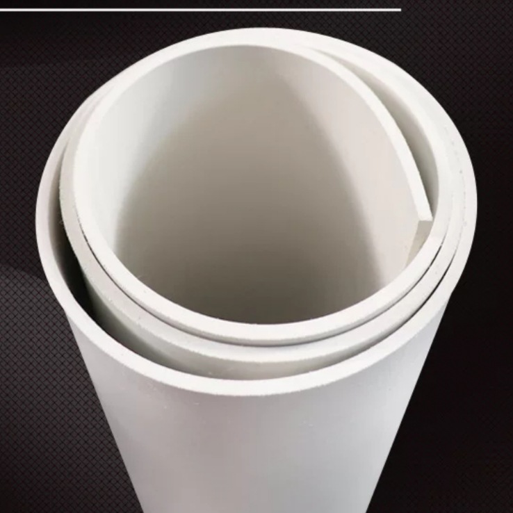 Sandblasting Room Wall Protection White Rubber Spray Room Acid and Alkali Resistant White Rubber Sheet High Elastic Floor Mat White Rubber Sheet