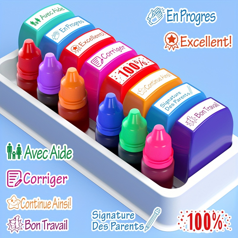 French chapter 8, containing 6 kinds of oil continue to maintain! Fixed Parental Signature Thanks Color French Print