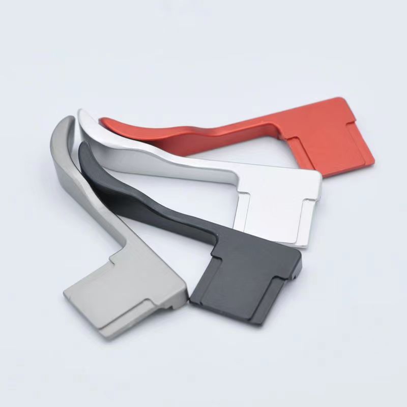 Оптовая продажа ручки для пальца микрокамеры с горячим башмаком для Sony A7C, черный/серебристый/красный