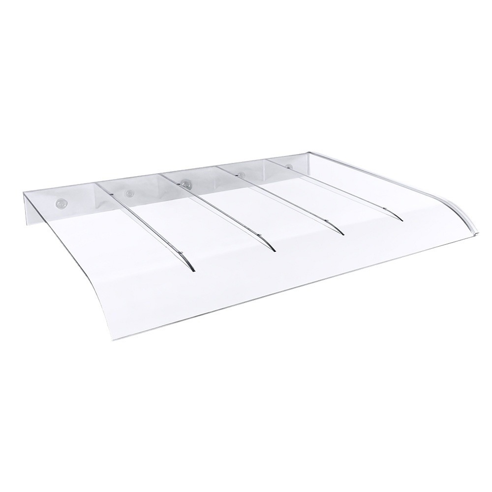 Cross-border Invisible Transparent Canopy Rain Board Window Eaves Balcony Sun Room Shading Rain Building Courtyard Rainproof