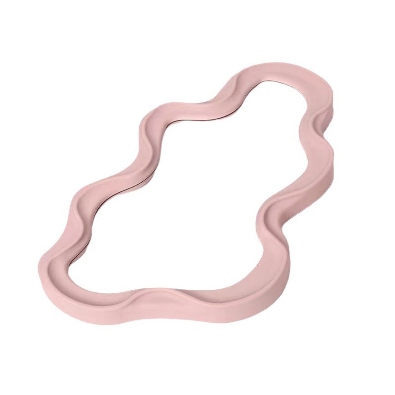 Заводское облачное зеркало настольное зеркало для макияжа зеркало для студентов в общежитии волнистое зеркало неправильной формы