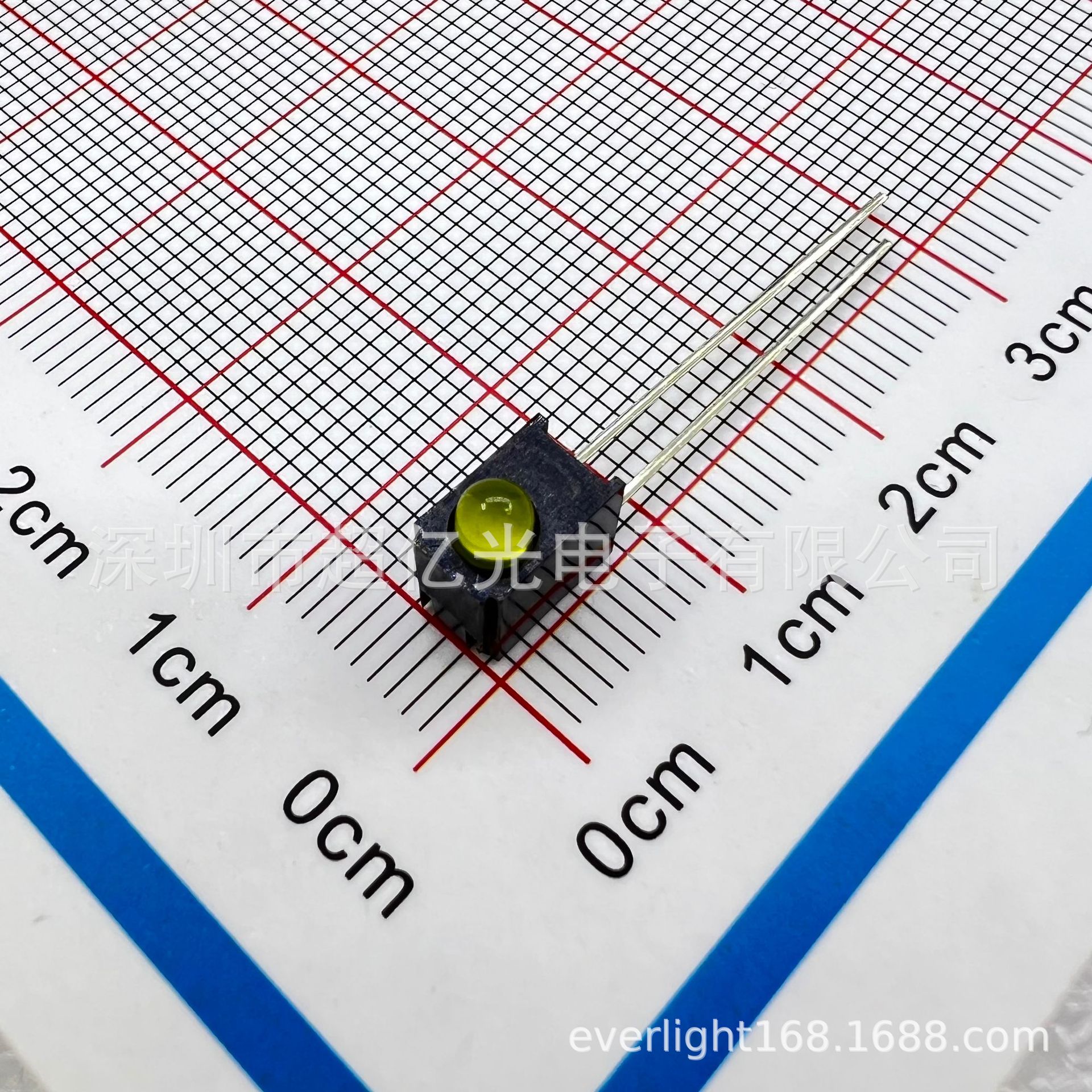 Индикаторный свет Everlight A264B собранный светодиод желтый свет A264B/Uy/S530-A3 оригинальная точка желтого света