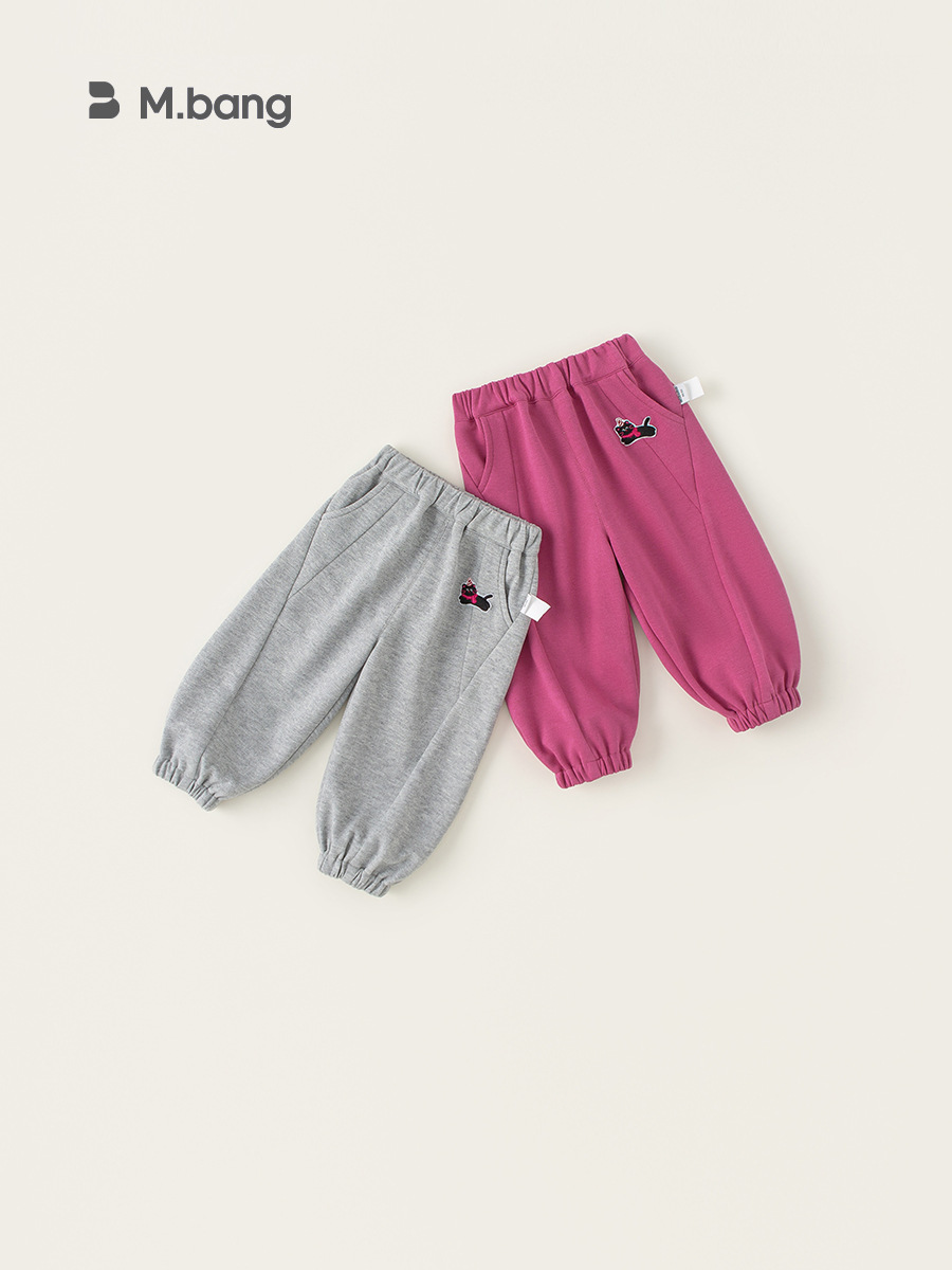 Одежда Yubao для детей, спортивные брюки для детей, новые повседневные брюки для девочек, свободные брюки