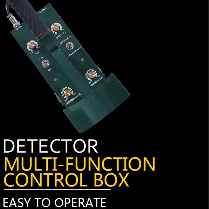 GS6000 metal detector high-precision detector underground treasure finder outdoor waterproof treasure finder yellow gold and silver detector