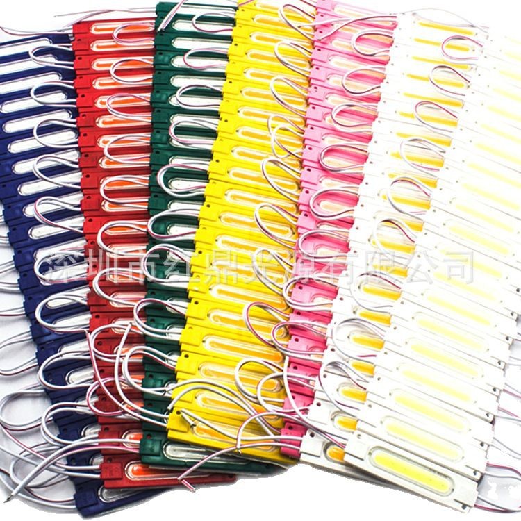 12Vcob Module Advertising Light Box Led Motorcycle Strip 6-Core Led Waterproof Injection Molding Module