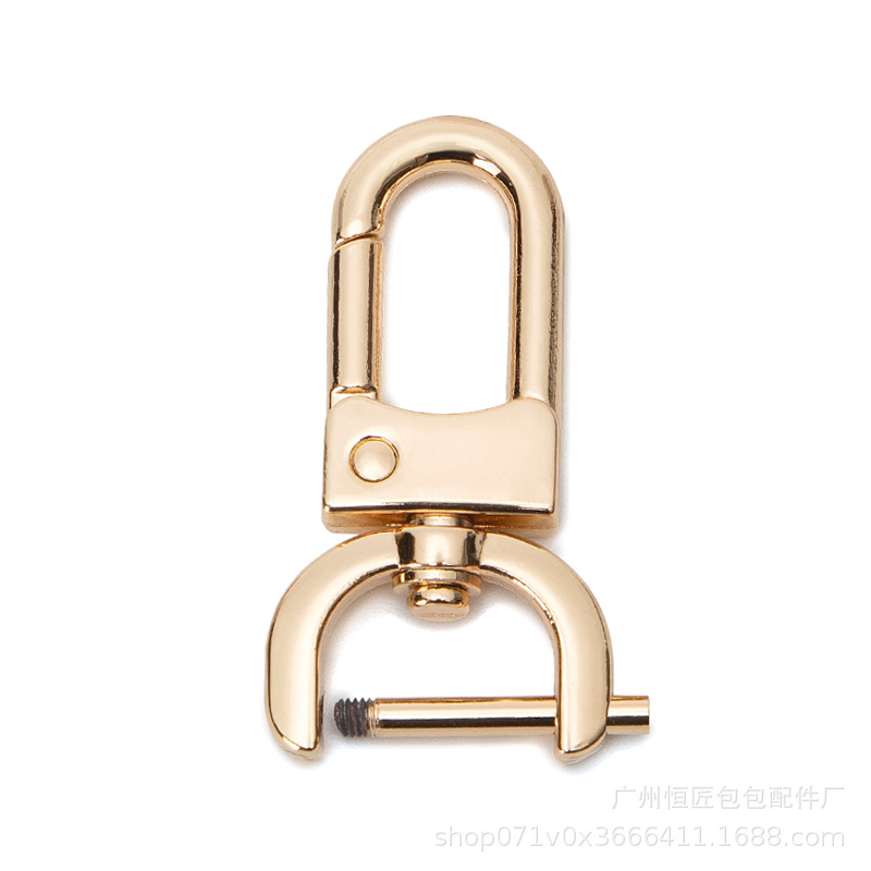 Wholesale Bag Buckle Accessories Hardware Detachable Screw Hook Repair and Modification Shoulder Strap Hanging Buckle Metal Buckle Leather Bag Buckle