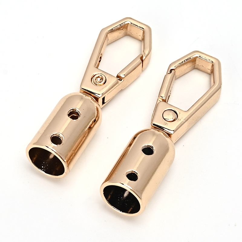 Luggage hardware accessories hanging clock dog buckle woven bag shoulder strap leather rope pet buckle DIY jewelry link buckle