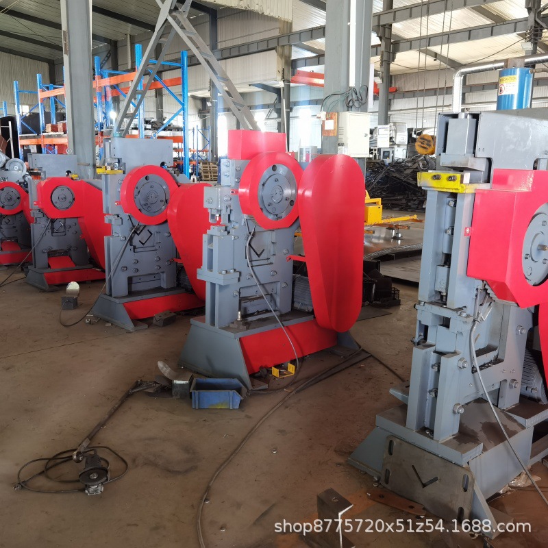 Multifunctional Punching and Shearing Machine for Angle Iron and Angle Steel, Punching and Cutting Machine for Channel Steel and Flat Steel, Integrated Punching and Cutting Machine