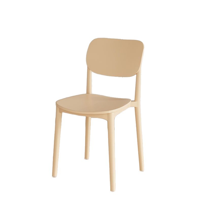 Plastic Chair, Home Cafe Chair, Conference Negotiation Office Chair, Desk Chair, Stackable Leisure Chair, Backrest Chair