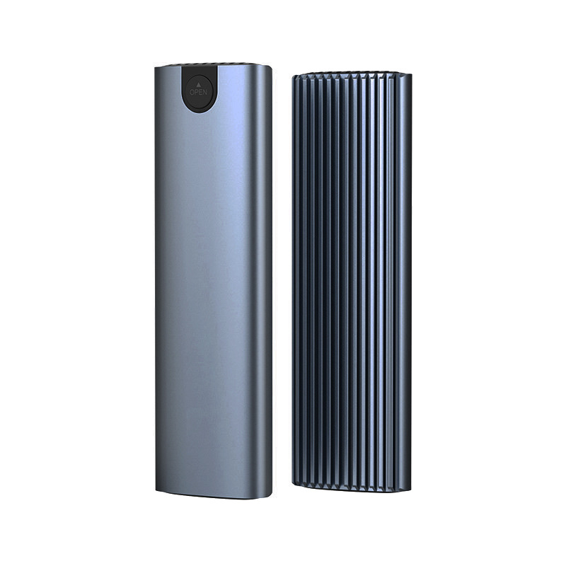 Manufacturer Wholesale M.2 Dual Protocol Solid State Drive Box Usb3.1 External M.2 Mobile Hard Drive Box Aluminum Alloy Heat Dissipation