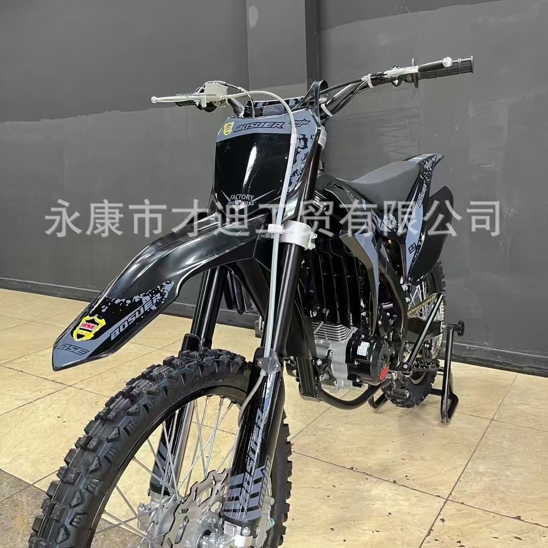 Motorcycle 250Cc Po Sol M5 Black Warrior Two-Wheel Off-Road Motorcycle Mountain Bike Competitive Racing