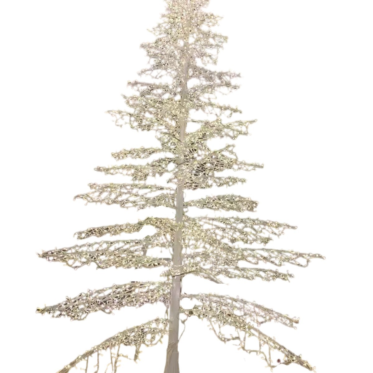 Customized Simulation Christmas Tree-Shaped Outdoor Decorative Lighting Atmosphere Lamps from the Light Source Factory