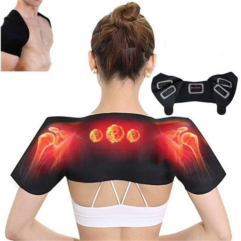 Tourmaline Self-Heating Shoulder Pads Factory Direct Sales Infrared Tourmaline Warm and Heated Shoulder Pads