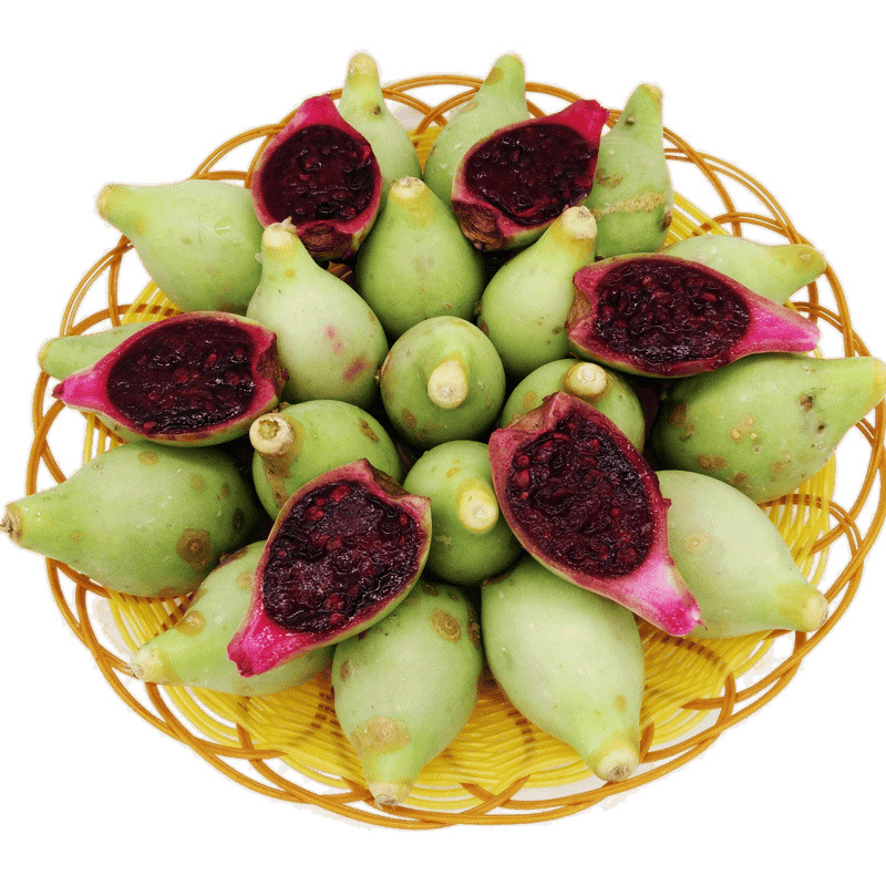 Fresh Fruits from Sanya, Hainan: Wild Cactus Fruit, Fairy Peach, 1.0kg /5 Dried Fruits, Freshly Picked and Sold