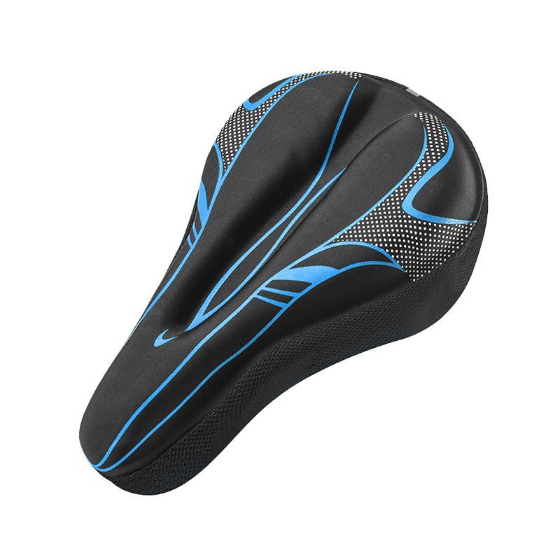 Bicycle Seat Cushion Cover Silicone Seat Cover Road Bike Super Soft Universal Mountain Bike Saddle Seat Cushion Seat Cover Cycling