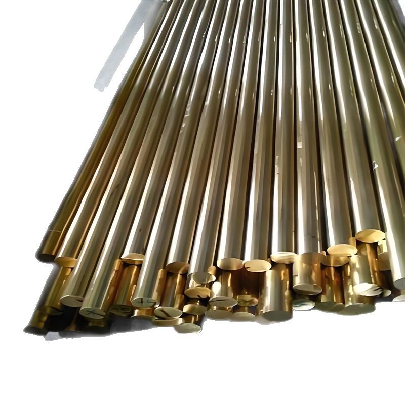 H59 H62 Solid Environmentally Friendly Brass Rod High Strength Easy Car Cutting Copper Alloy Rod Φ1-220Mm Zero Cutting Processing