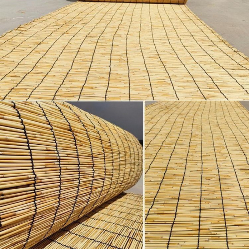 Reed Curtains, Bamboo Curtains, Roller Blinds, Door Curtains, Partition Curtains, Balcony Decoration, Sunshade, Retro Zen Japanese Straw Curtains