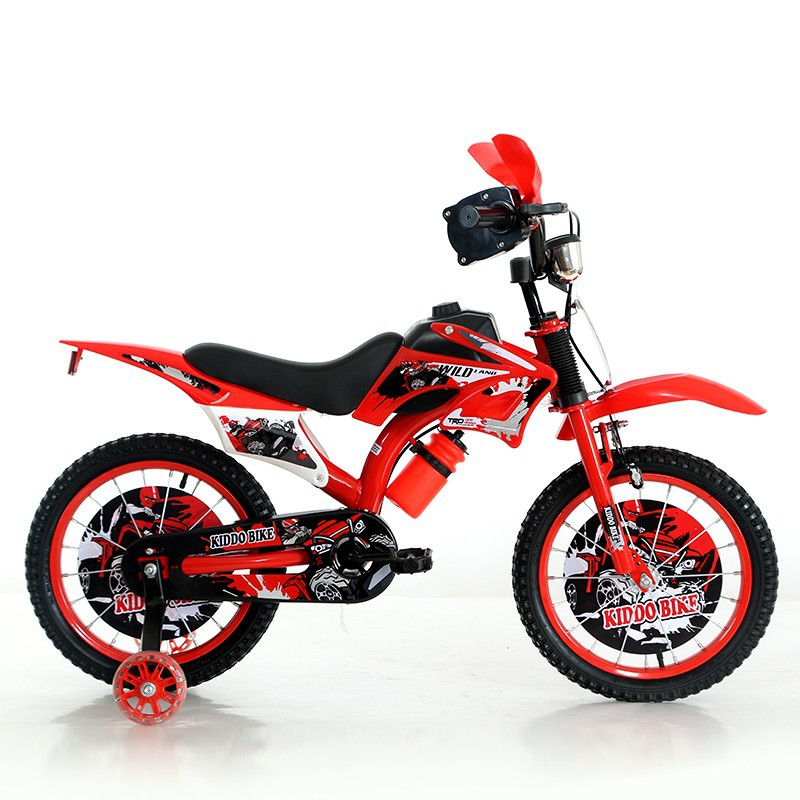 Foreign trade new motorcycle children's bicycle 12-16 inch boys and girls overall car easy, safe and stable