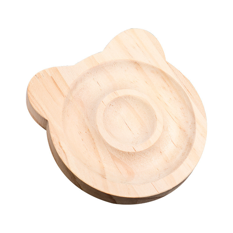 Wooden jewelry bracelet display plate solid wood bracelet bracelet plate jewelry storage shooting props design plate