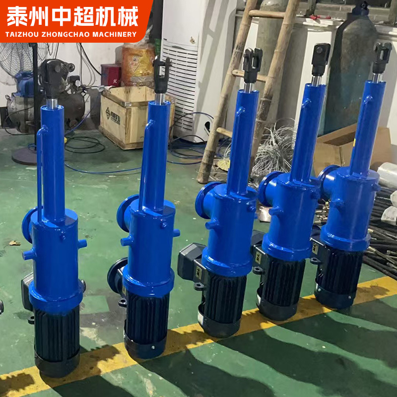 Electro-hydraulic Push Rod Straight Large Thrust Reciprocating Lifting Telescopic Push Rod Industrial Customized Electro-hydraulic Push Rod