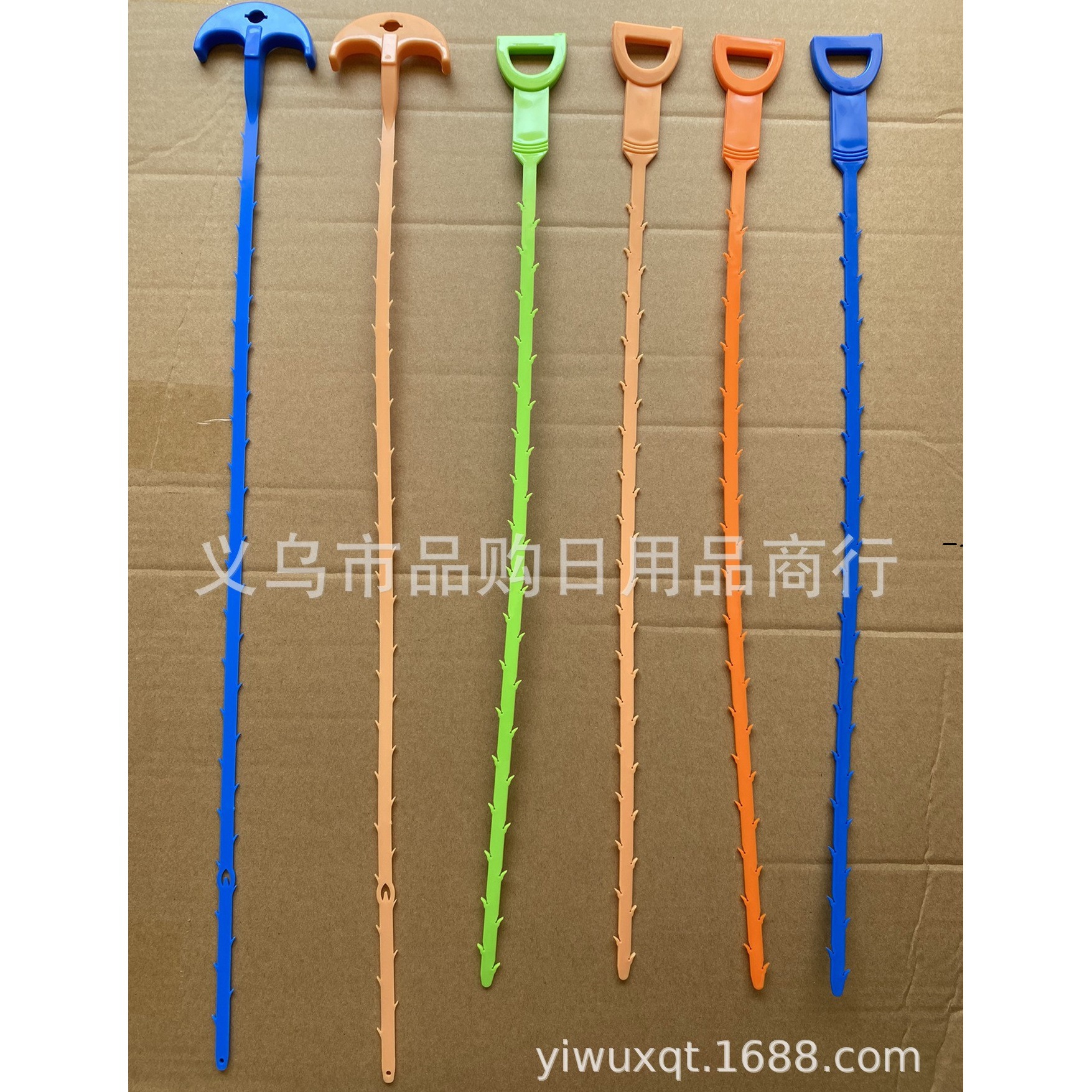 Factory direct high quality hair cleaner sink anti-blocking cleaning hook sewer toilet dredge Jiale hook