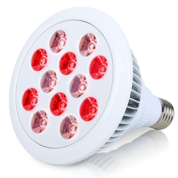 24W Red Light Infrared Led Baking Lamp 660Nm850Nm Phototherapy Lamp Red Light Physiotherapy Lamp Fda, Without Bracket