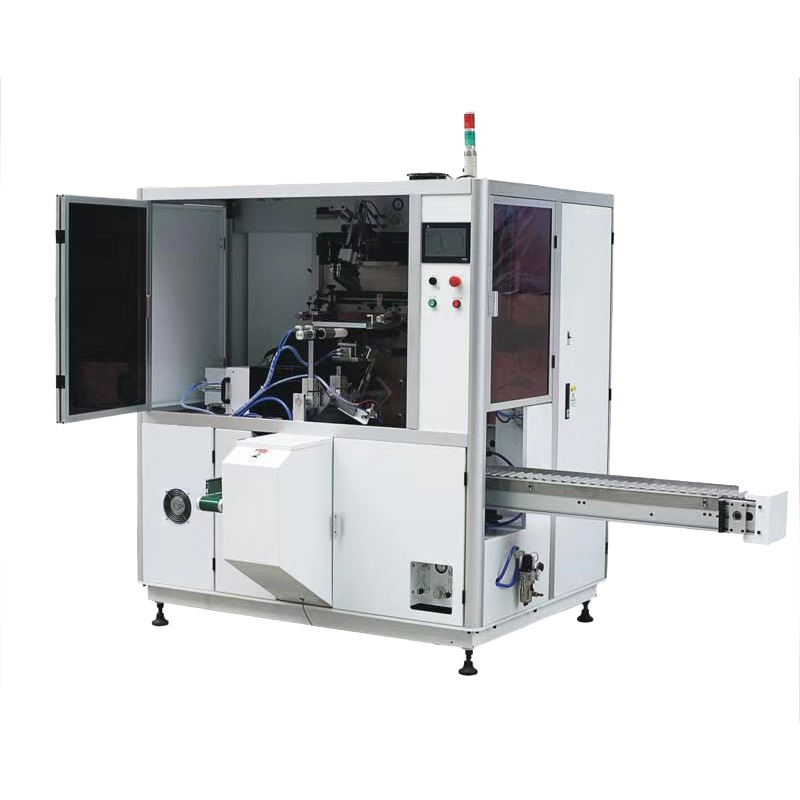 Curved Automatic Screen Printing Machine Monochrome Cosmetic Hose Cup Plastic Bottle Paper Cup Glass Screen Printing Machine