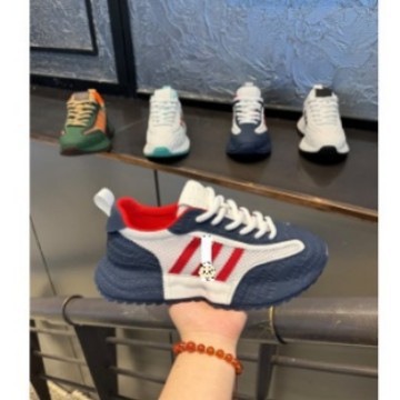 2024 Summer Sports Shoes Thick-Soled Shoes Ins Super Popular Casual Versatile Waffle Shoes Retro Men's Shoes Xk