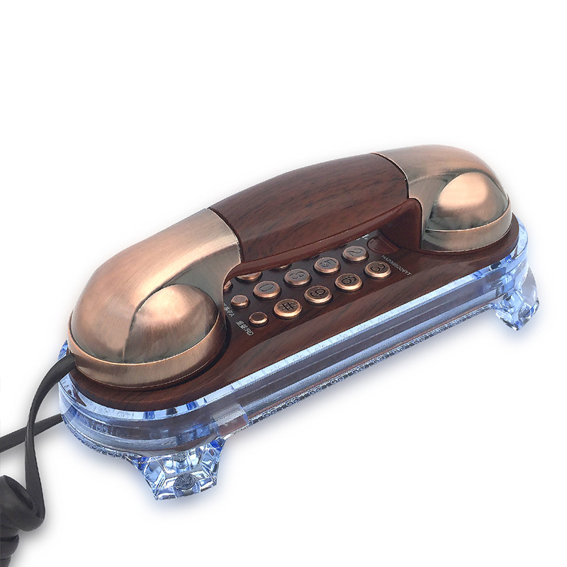  MT025 antique European retro phone creative call luminous telephone home wall-hanging landline