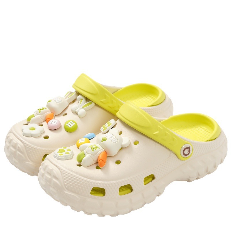 Children's Cave Shoes Boys Slippers Girls' Summer New Baby Non-slip Sandals Outer Wear Big Kids Boys Beach Shoes
