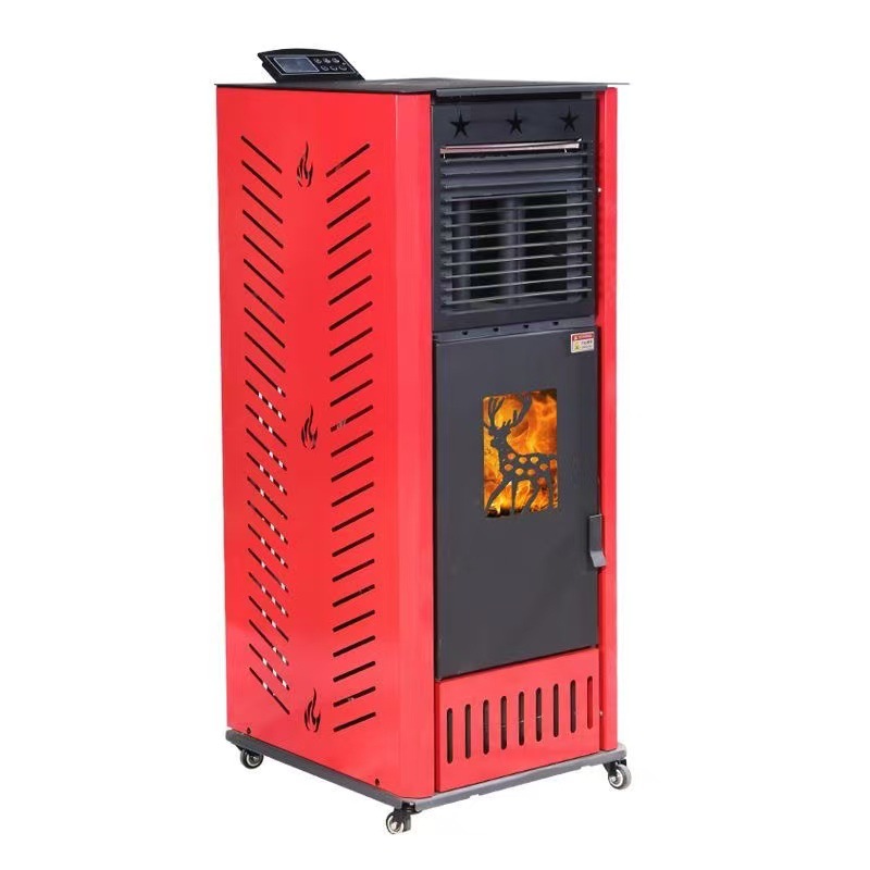 Biomass Pellet Heating Furnace Household Indoor Energy Saving and Environmental Protection Pellet Furnace Biological Pellet Heating Furnace