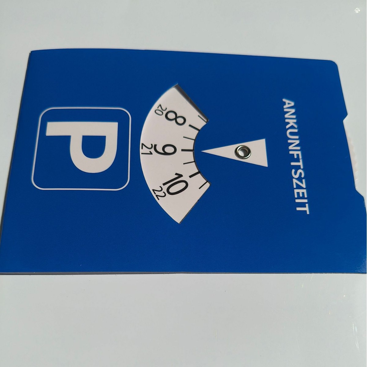 Cross-border explosions parking timer simple paper, leather parking signs can be fixed logo design parking artifact